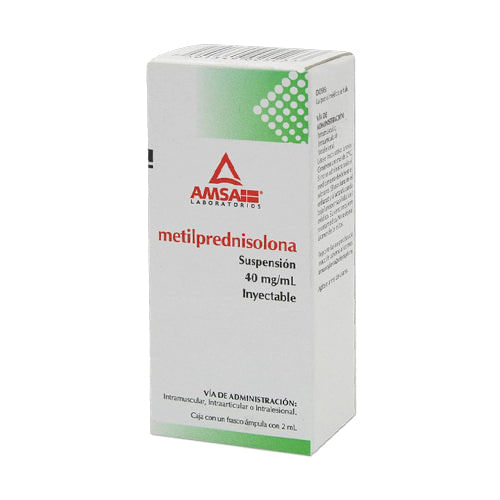METILPREDNISOLONA INY 40MG/2ML C/1 AMSA