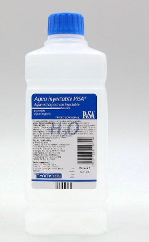 AGUA INYECTABLE 1000ML PISA