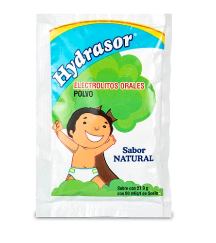 HYDRASOR ELECTROLITO SOBRE NATURAL 27.9G  C/1 PZA.