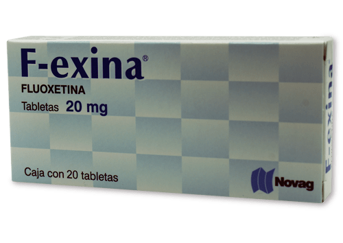 F-EXINA (FLUOXETINA) TAB 20MG C/20 NOVAG