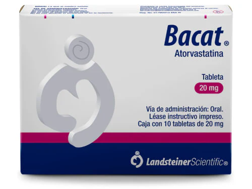 BACAT 20MG C/10 (ATORVASTATINA) LANDSTEINER