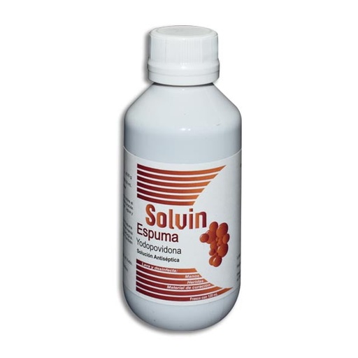 [001077] SOLVIN ESPUMA 8G/100ML C/120ML SOLAR
