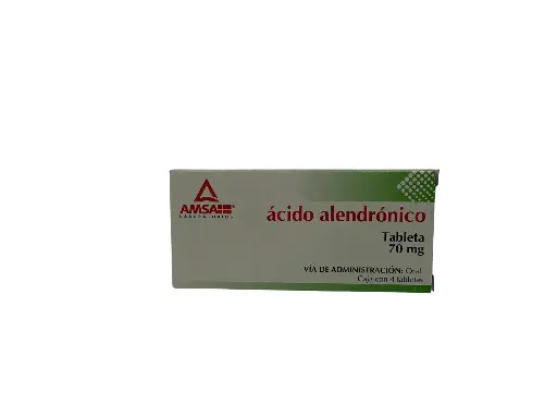 ACIDO ALENDRONICO TAB 70MG C/4 AMSA
