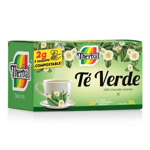 TE VERDE 2G C/25 SOBRES THERBAL