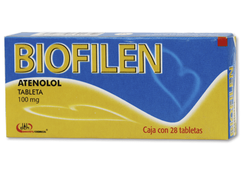 BIOFILEN (ATENOLOL) TAB 100 MG C/28 DEGORTS
