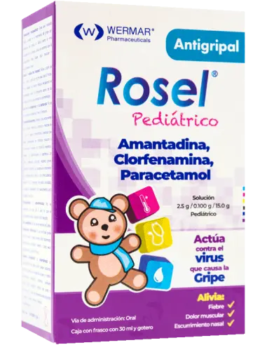 ROSEL PEDIATRICO GOTERO 30 ML. 2.5/01/15 G/100 ML.