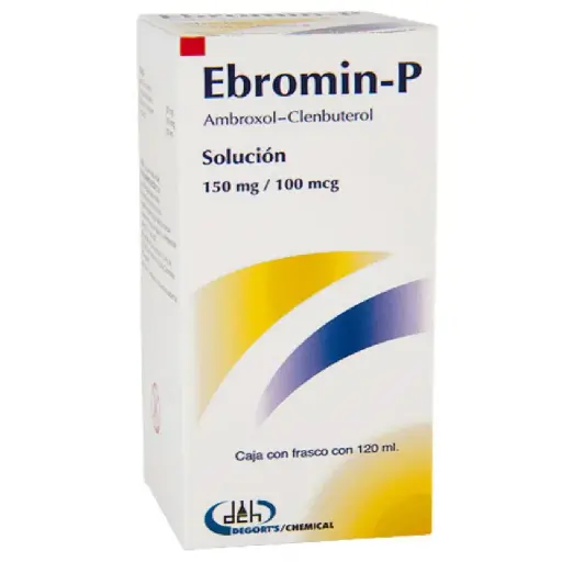 EBROMIN-P SOL. Fco 120 ML. 150 MG/100MCG/100 ML. [AMBROXOL CLENBUTEROL]