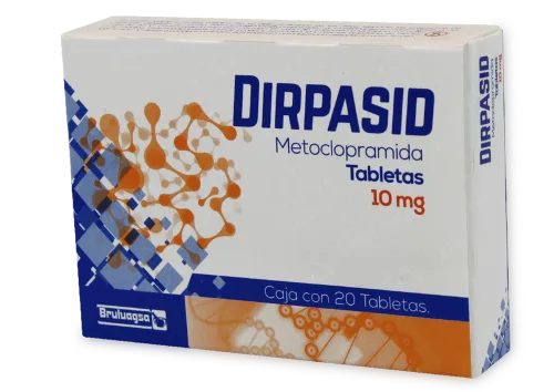 DIRPASID C/20 TABS. 10 MG. [METOCLOPRAMIDA] BRULUAGSA.