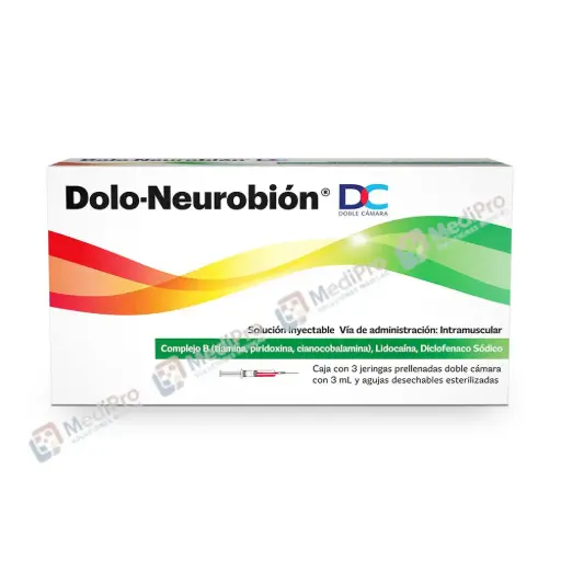 [0000024] DOLO-NEUROBION SIMPLE [3 DOSIS] DOBLE CAMARA.