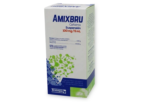 [G123] AMIXBRU (CEFIXIMA) SUSP. FCO. 50 ML. 100MG/5ML.