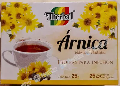 TE DE ARNICA P/INFUSION. C/25 SOBS. 1G. [THERBAL].