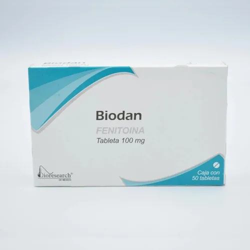 BIODAN C/50 TABS. 100 MG [ FENITOINA ] TOINA