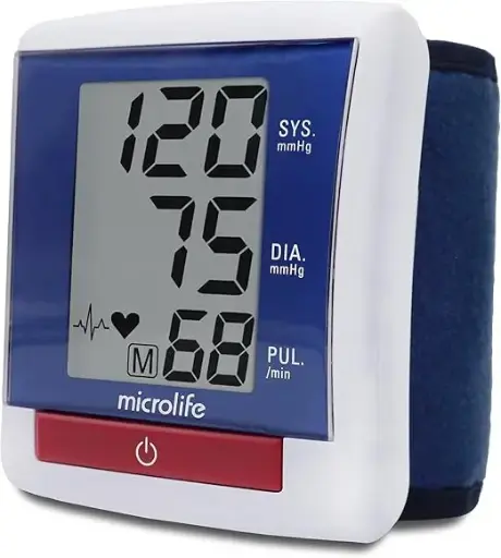 BAUMANOMETRO DIGITAL DE MUÑECA (MICROLIFE) MOD BP3BT0-A.