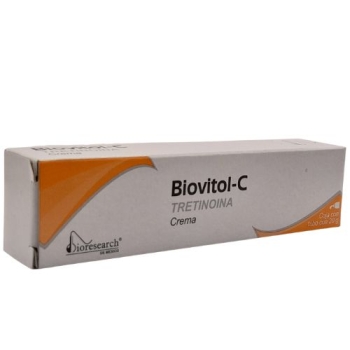 BIOVITOL-C CREMA TUBO C/20G. 0.05G/100G. [TRETINOINA] BIORESEARCH.