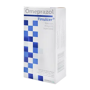 FINULCER Sol. Iny. c/1 FCO. AMP. 40 MG/10 ML.[OMEPRAZOL] SUANCA.