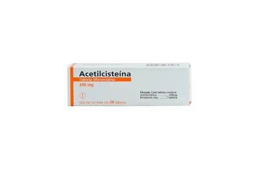 [G12] ACETILCISTEINA 200 MG EFERVESCENTE.