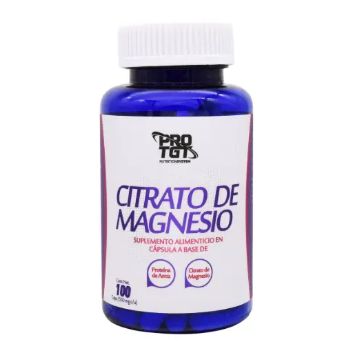 CITRATO DE MAGNESIO 550 MG C/100 CAPS [PROTGT].