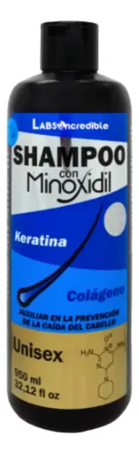 [P00120] SHAMPOO CON  MINOXIDIL UNISEX 950 ML. [LABS INCREDIBLE]