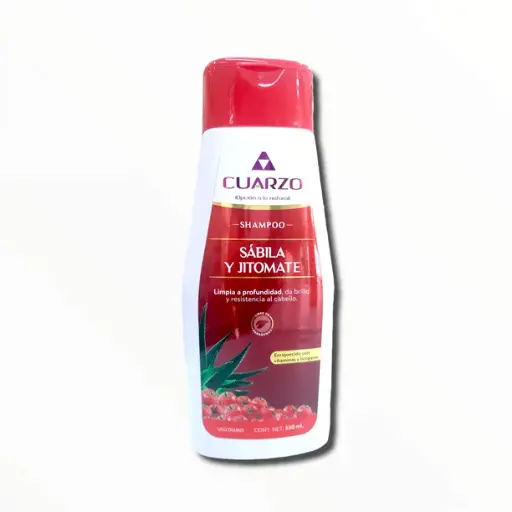 [P00122] SHAMPOO JITOMATE Y SABILA 550 ML. [CUARZO]
