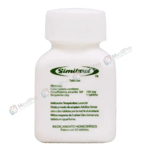 SIMILAXOL 50 TABS (FENOLFATEINA) HOMEOPATIS.