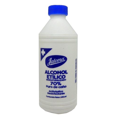 [000924] ALCOHOL ETILICO 70% 240 ML. JALOMA