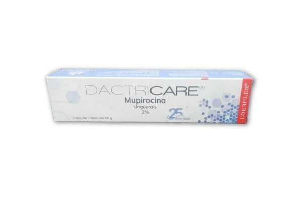 DACTRICARE UNGUENTO 2% C/15G. (MUPIROCINA) LOEFFLER.