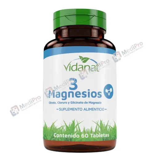 [000128] 3 MAGNESIOS 60 TAB (VIDANAT)