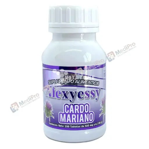 CARDO MARIANO 200 TAB 500 MG C/U  100G(ALEXYESSY)