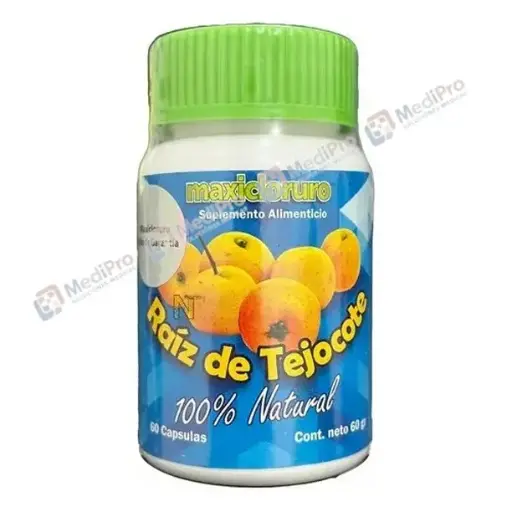 [000030] RAIZ DE TEJOCOTE 60 CAPS 60 GR. MAXICLORURO.