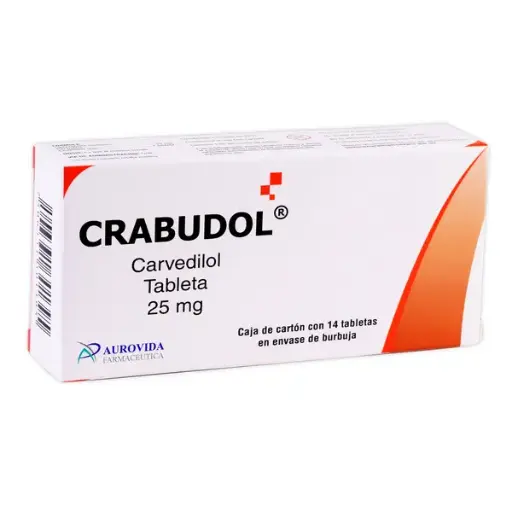 [000272] CRABUDOL C/14 TAB 6.25 MG. (CARVEDILOL)